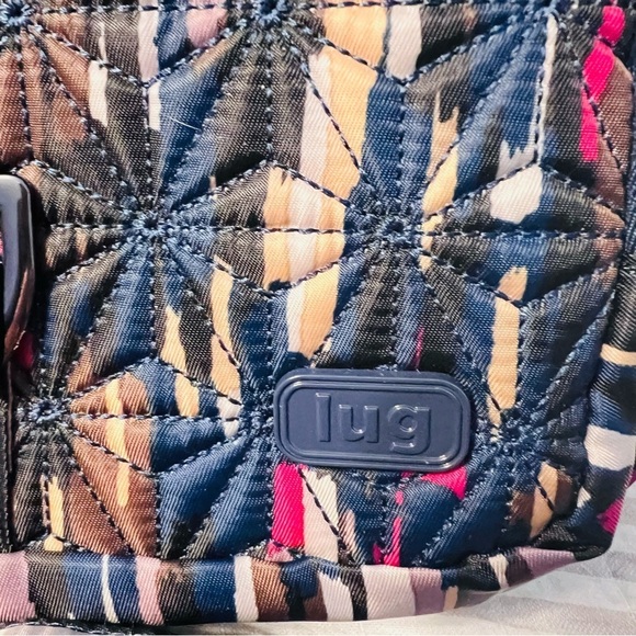 LUG CAROUSEL CROSSBODY BAG RIVER WALK BLUE RFID - Picture 3 of 11